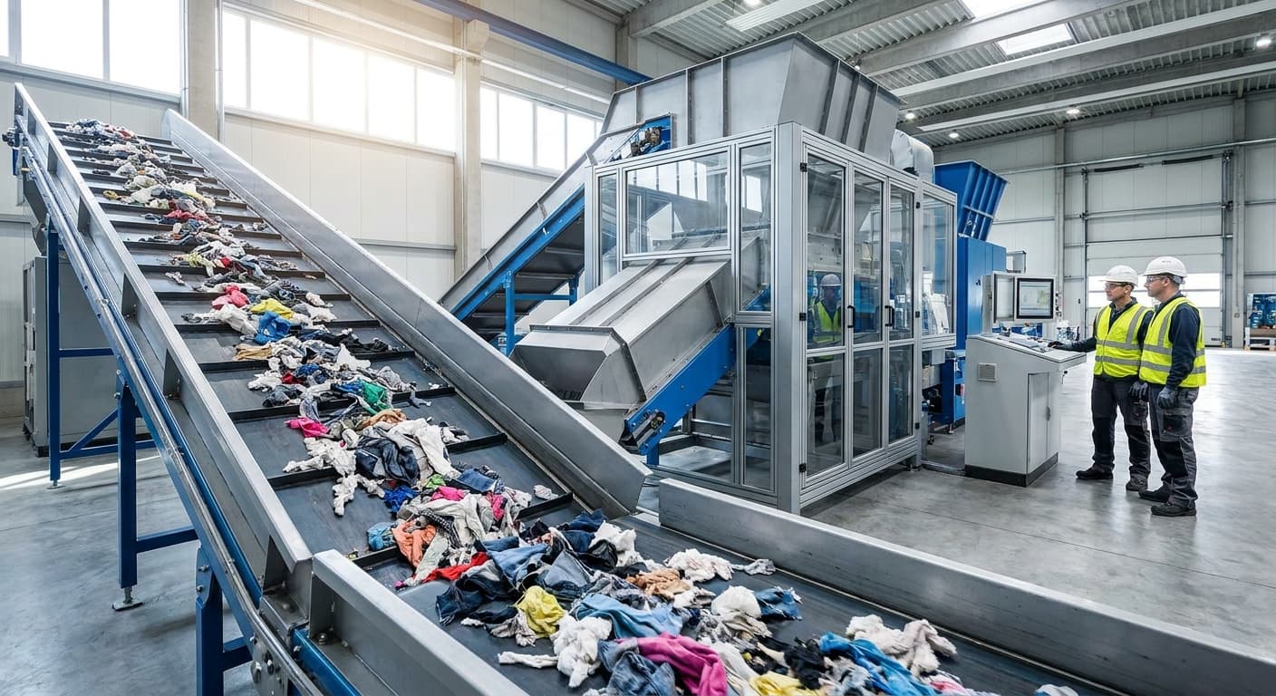 La Fabbrica Circolare che Trasforma i Rifiuti in Materie Prime