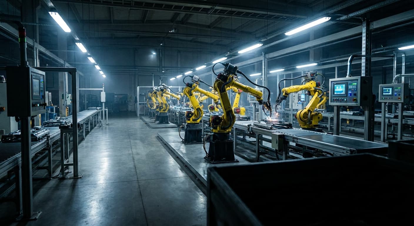 La Fabbrica Fantasma che Produce Solo di Notte
